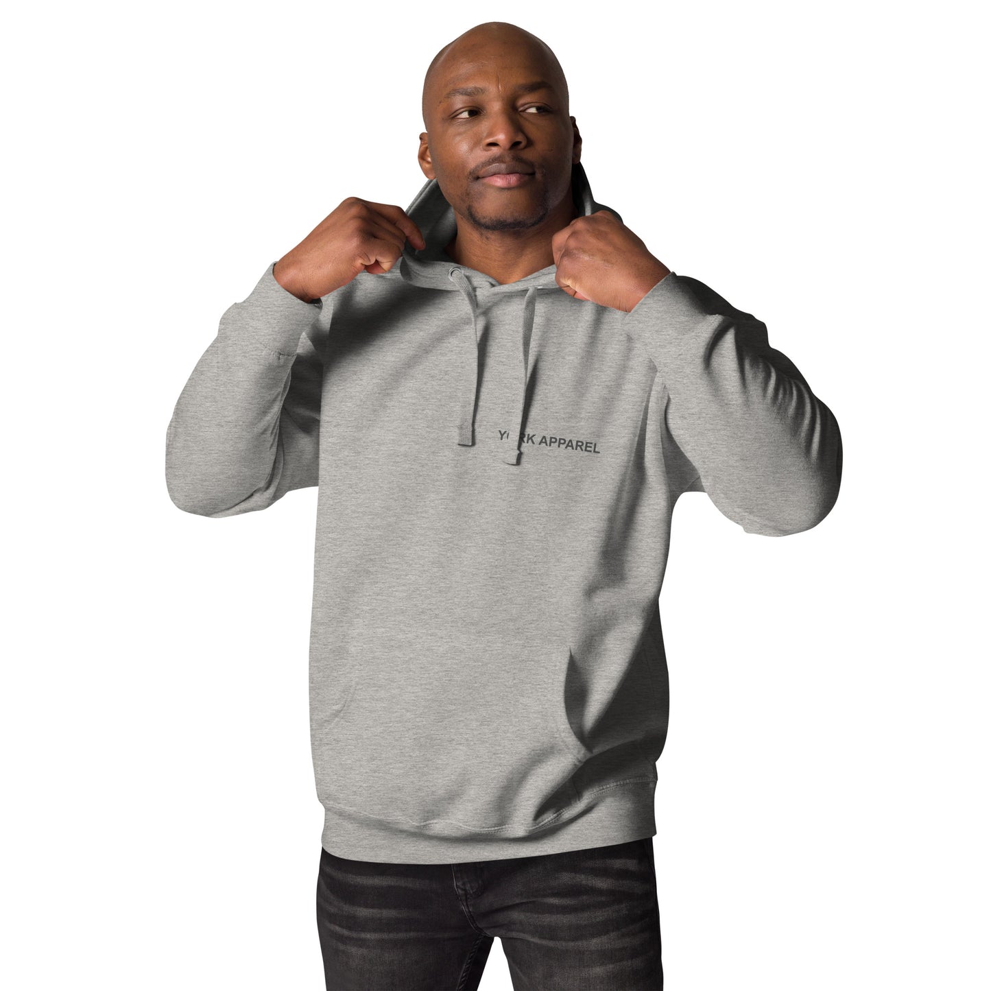 Male Cotton Hoodie - Light York Design